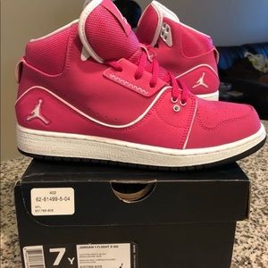 All pink Jordans